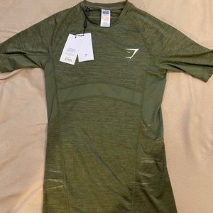 Gymshark compression shirt.